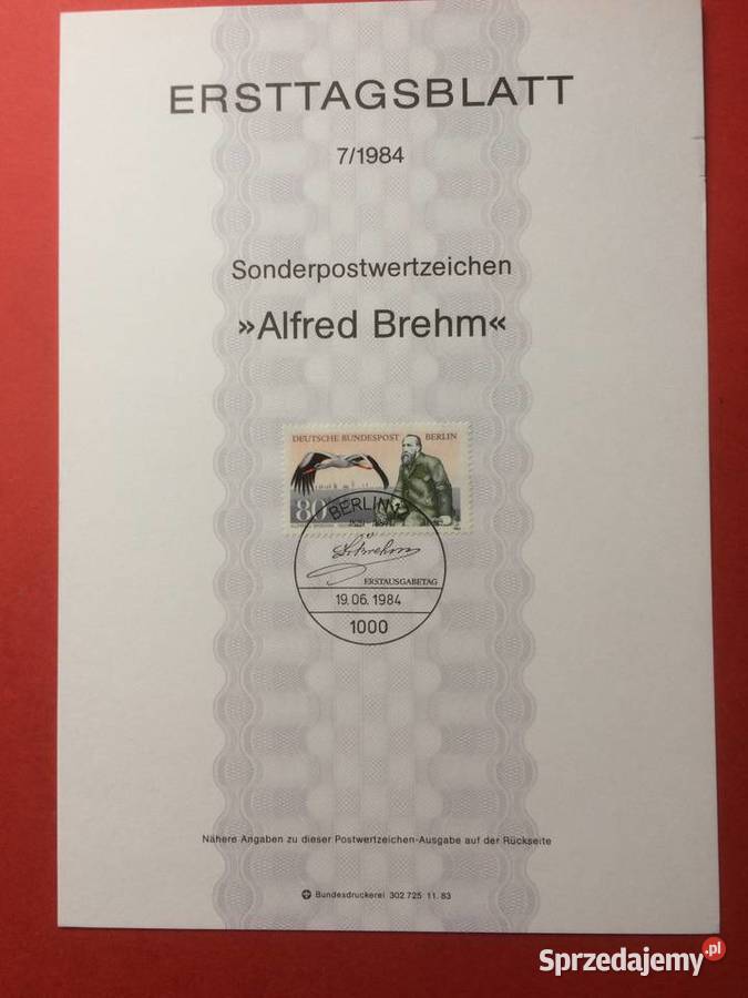 557 Niemiecki Specjalny Znaczek Pocztowy zachodniopomorskie Szczecin