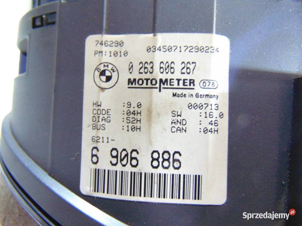 LICZNIK BMW E46 6906886