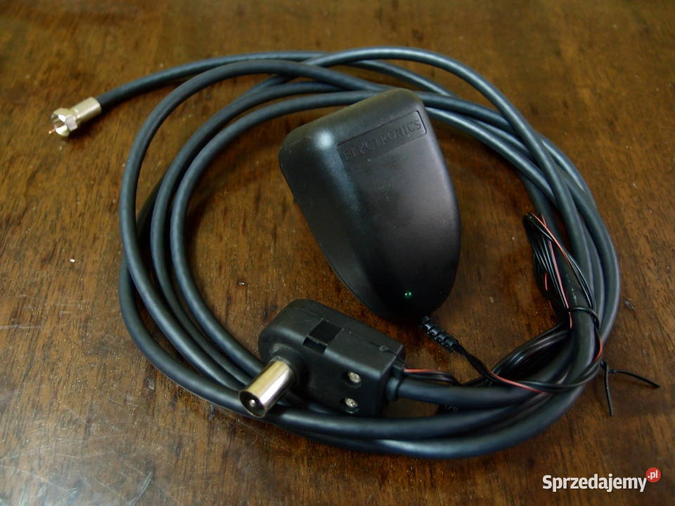 kabel z zasilaczem 12V 100mA do anteny TV Łódź
