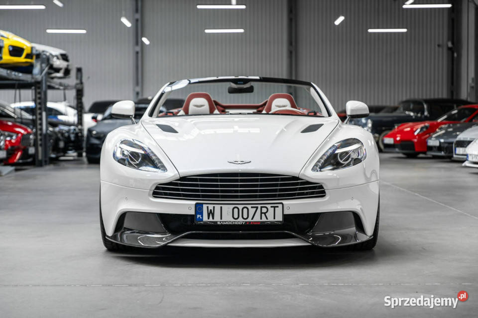Aston Martin Vanquish Volante 60 V12 Stan biały Węgrzce