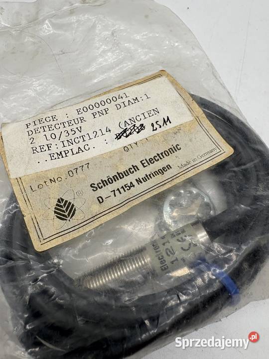 Schonbuch Sensor INCT1214 czujnik indukcyjny Pozostałe Warszawa