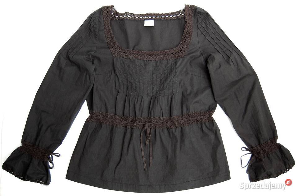 Noa Noa bluzka z długim rękawem koronka 36 S Lublin