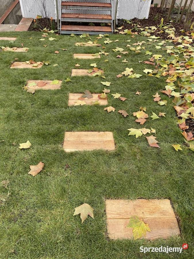 Dębowe Schody Zewnętrzne Dębowe Stopnie Ogrodowe dolnośląskie Kudowa-Zdrój