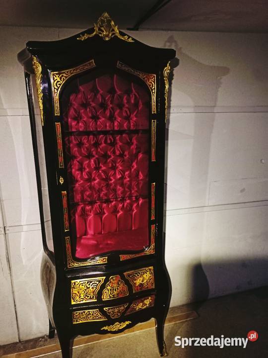 Witryna francuska boulle intarsja sprzedam