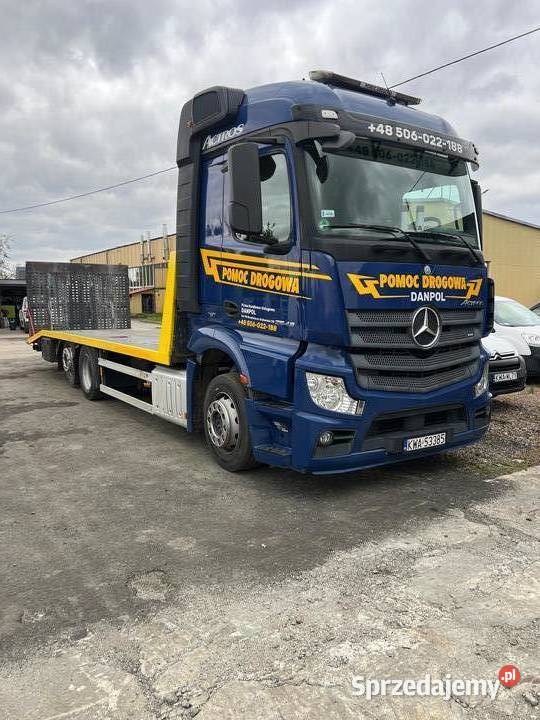 LAWETA pomoc drogowa autolaweta MERCEDES ACTROS Brzeźnica