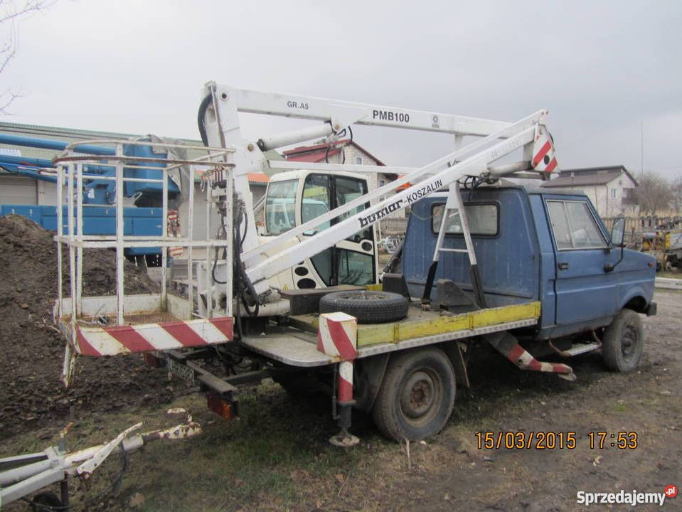 Podnośnik koszowy manualna