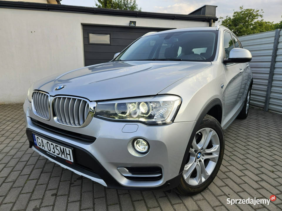 BMW X3 20 190 automat XDRIVE bezwypadek ZADBANA diesel X3 Gdynia