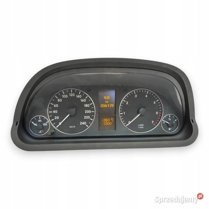 LICZNIK ZEGARY Mercedes W169 15 8V Benzyna 206 Chełm