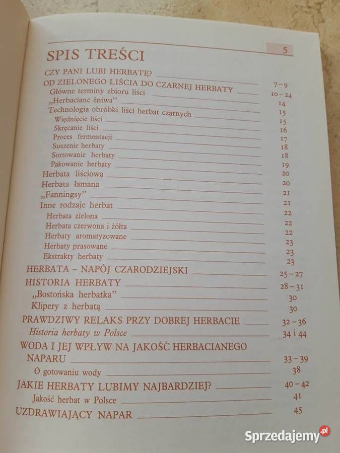 Herbata smakoszy 130 recept na napoje Marianne śląskie Bielsko-Biała