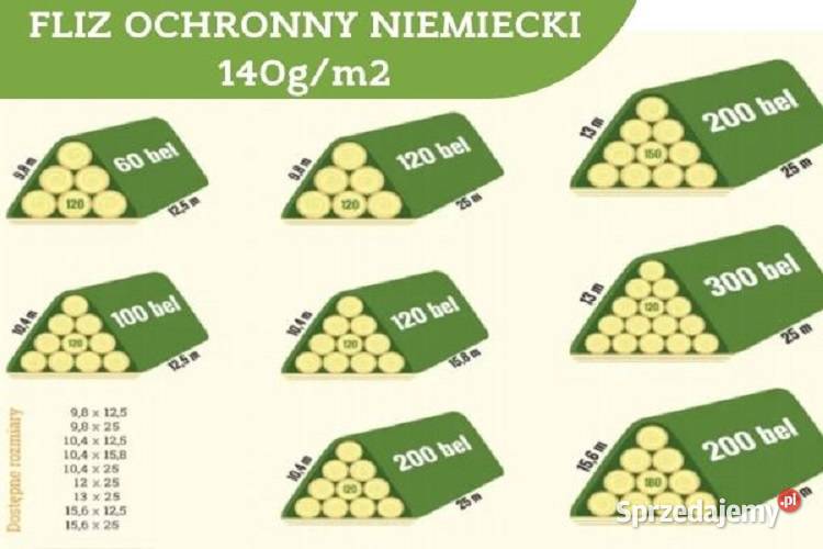 Fliz OCHRONNY na 200 Balotów 1040x25m plandeka Protowo