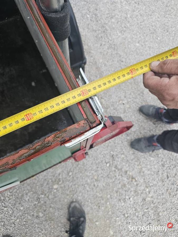 Przyczepka lekka na osi ALKO box dachowy Solidna Wola Morawicka