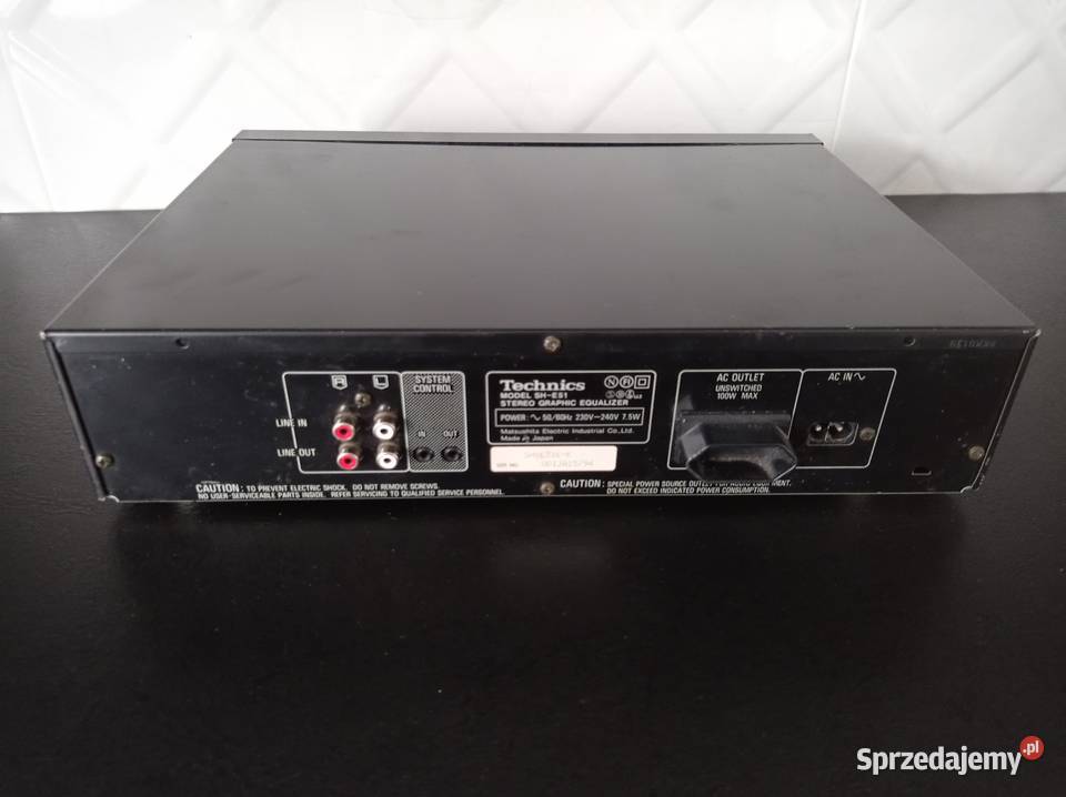 Technics SHE51 equalizer korektor graficzny Turek
