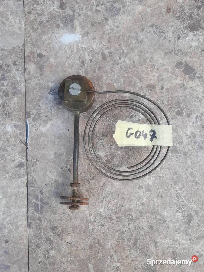 G047 Gong spiralny starego zegara kominkowego Tczew