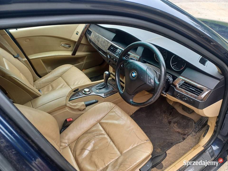 BMW E60 30D CZĘŚCI 204KM Seria 5 Nowa Ruda sprzedam