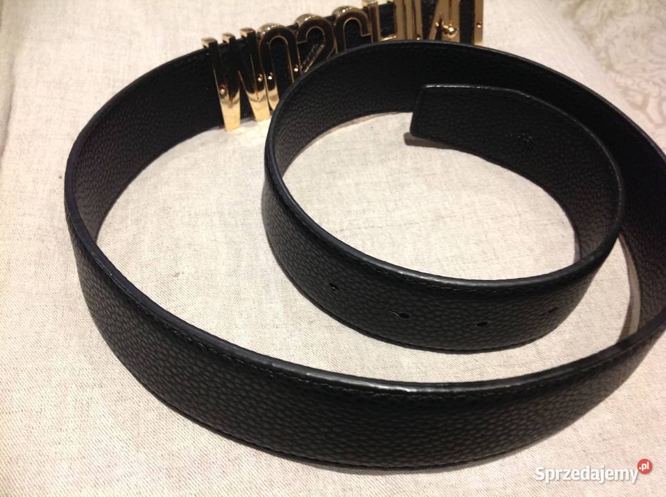 CzarnyPasek Skórzany Damski SM 110 Nowy Nowa Sól