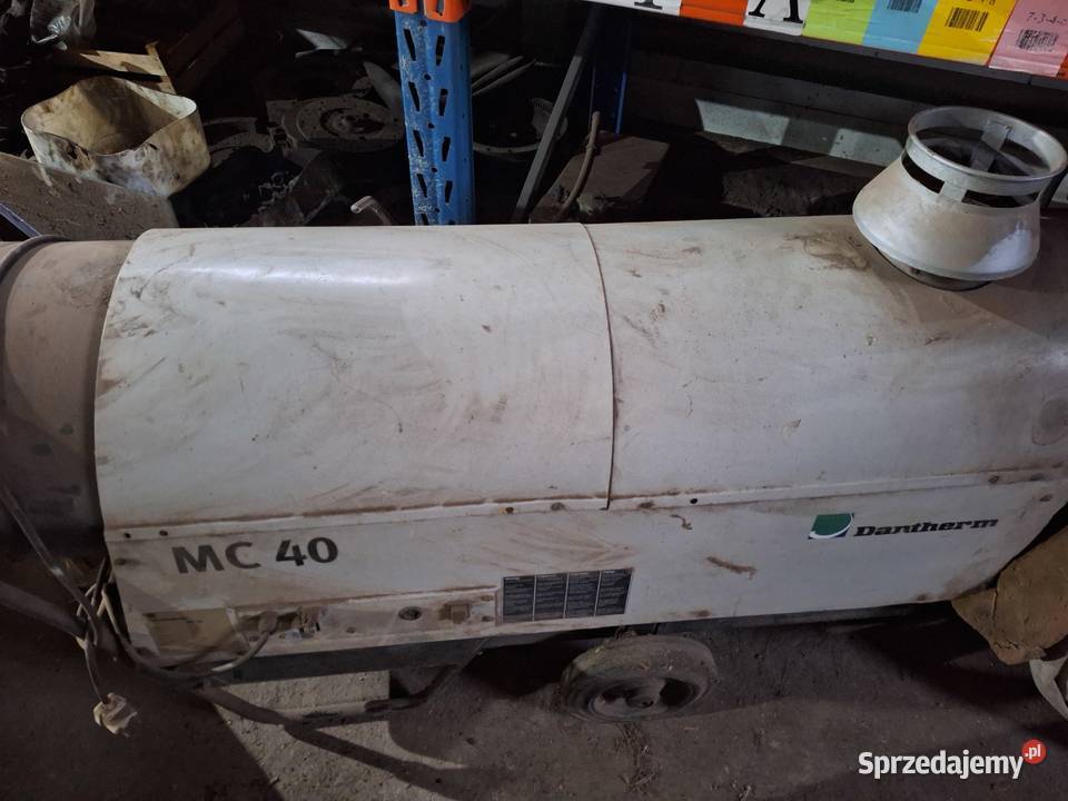 Nagrzewnica dantherm mc 40 na olej opałowy
