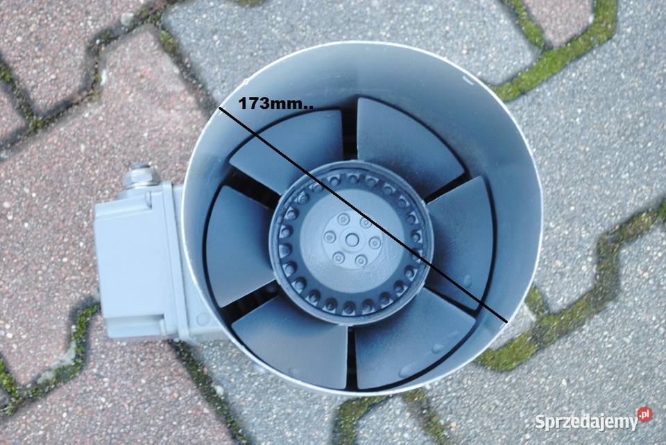 Obce chłodzenie Wentylator osiowy 50W 2650obrmin Kargowa