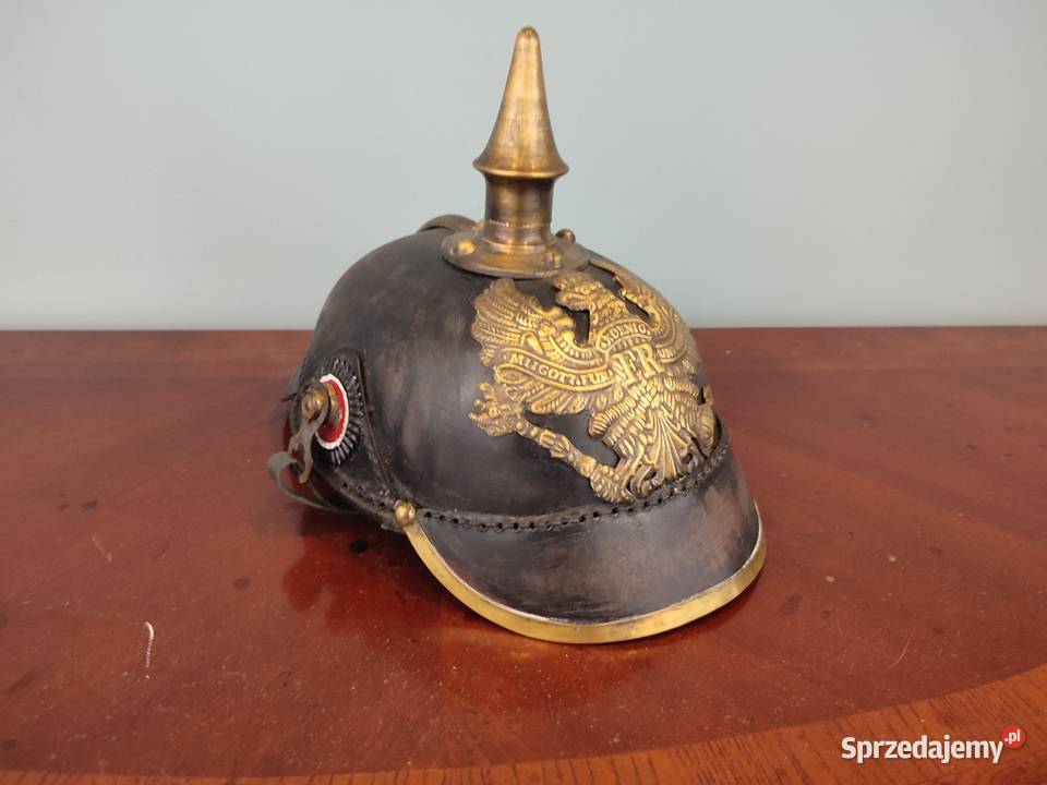 Piękny hełm pruski Militaria