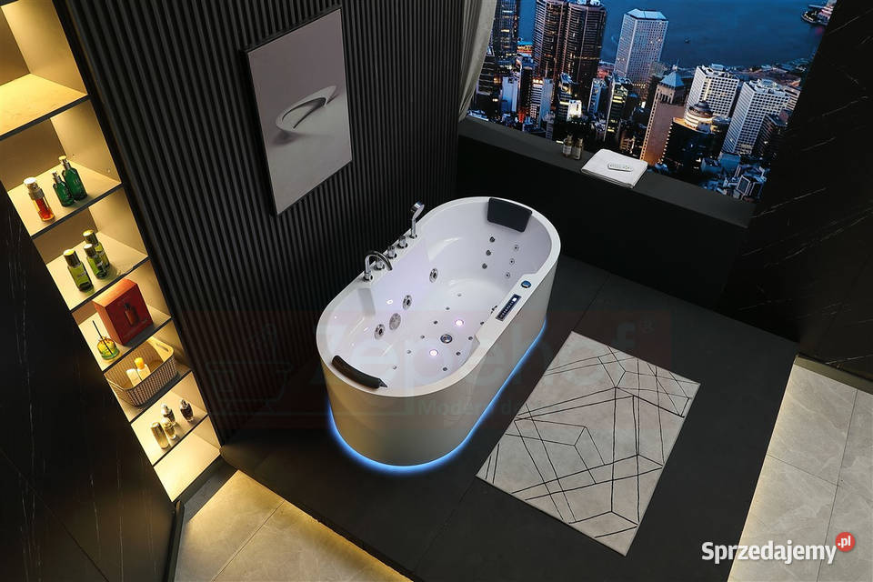 Wirujące dysze Wanna z hydromasażem BZX675 Grabówka
