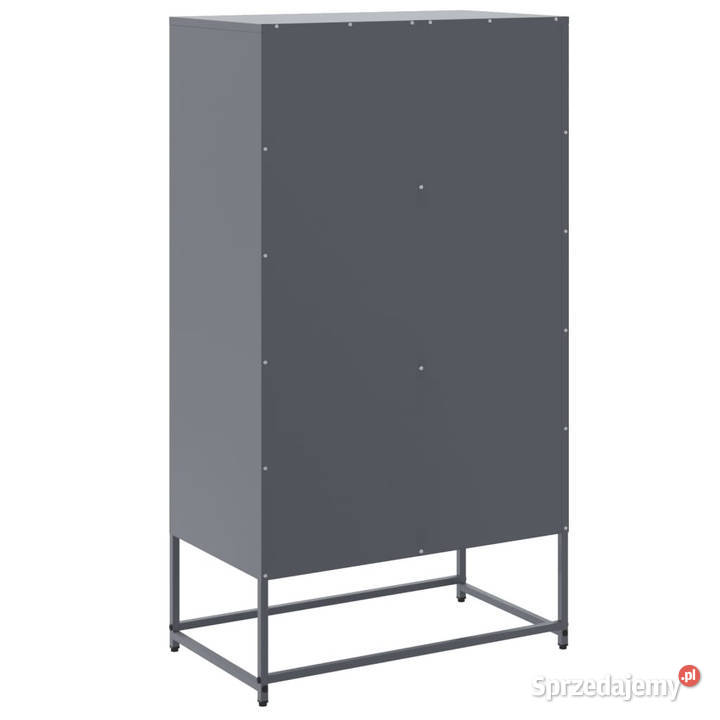 Szafka antracytowa 685x385x1235 stal WM846490 mazowieckie Warszawa