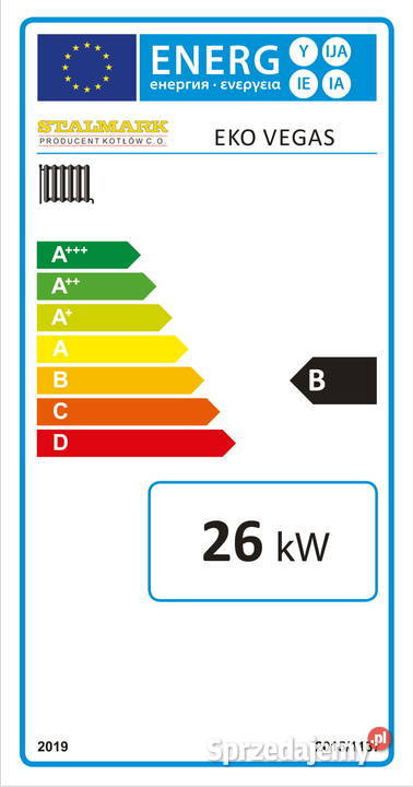 Kocioł 26 kW na ekogroszek Stalmark 5 klasa Golub-Dobrzyń