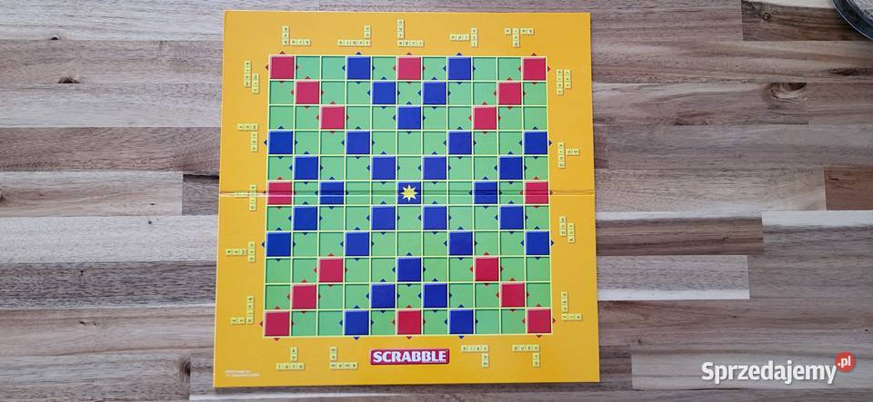 Scrabble Junior dwie gry słowne w jednej stan Samodzielna gra Kultura i Rozrywka Wojkowice Kościelne