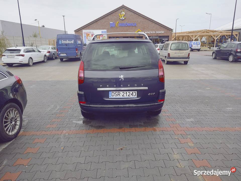 Peugeot 807 siedmio osobowy 2005 manualna