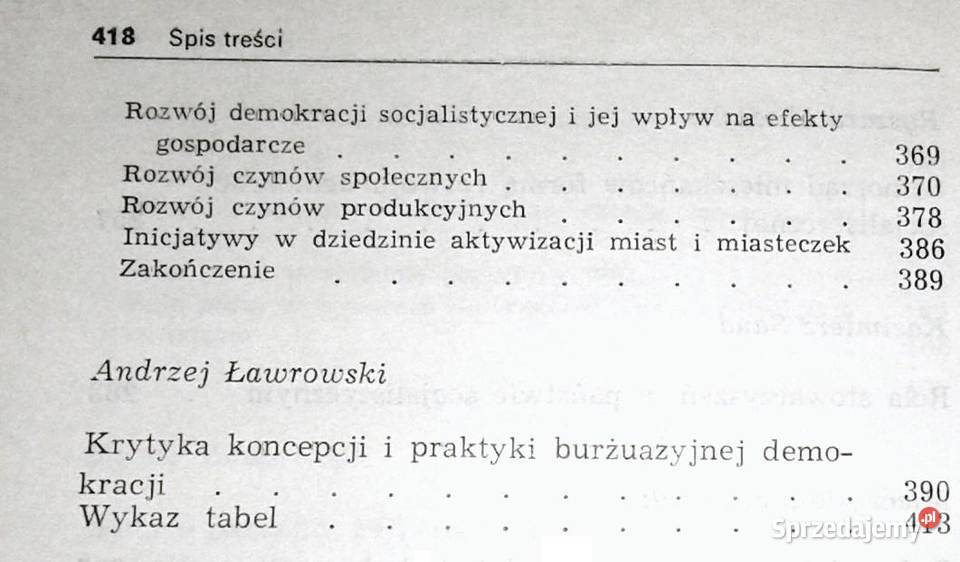Istota i rozwój form demokracji socjalistycznej Chełm