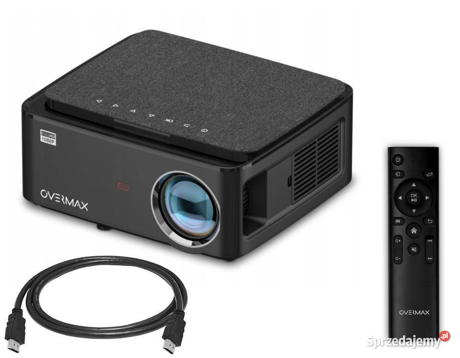 RZUTNIK projektor OVERMAX MULTIPIC 5.1 Android LED HDMI FULL HD WiFi BT