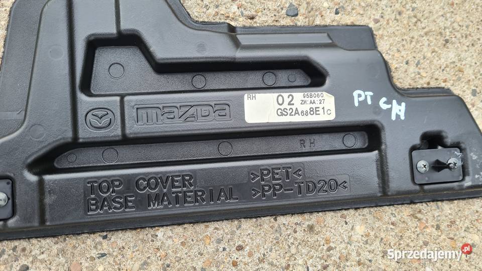 Mazda 6 GH wykładzina podłoga bagażnika Legnica