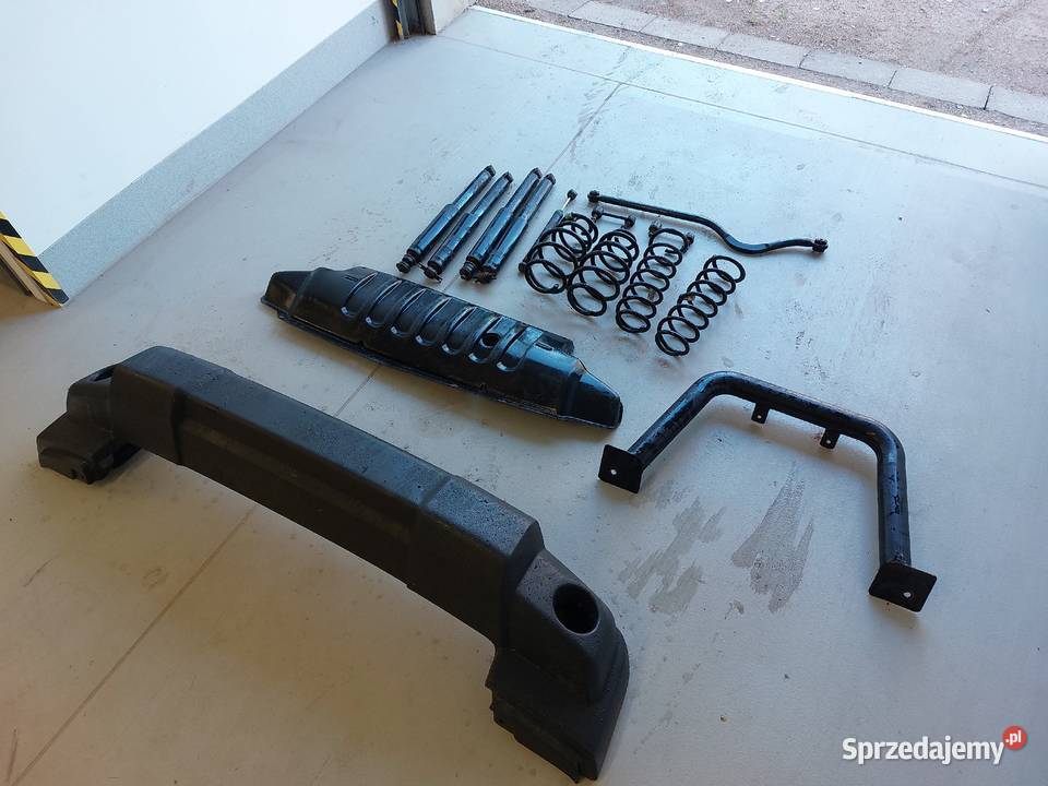 Jeep Wrangler zderzak amortyzatory sprężyny