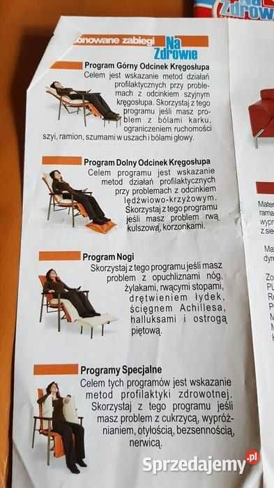 Materac rehabilitacyjny do masażu leczniczego małopolskie Chrzanów sprzedam