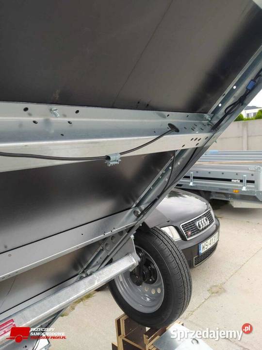 Lekka przyczepa wym 264x126x40 jednoosiowa towarowe Lublin