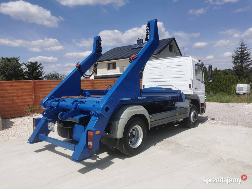 Mercedes Atego 1522 Bramowiec do kontenerów Euro małopolskie Książ Wielki