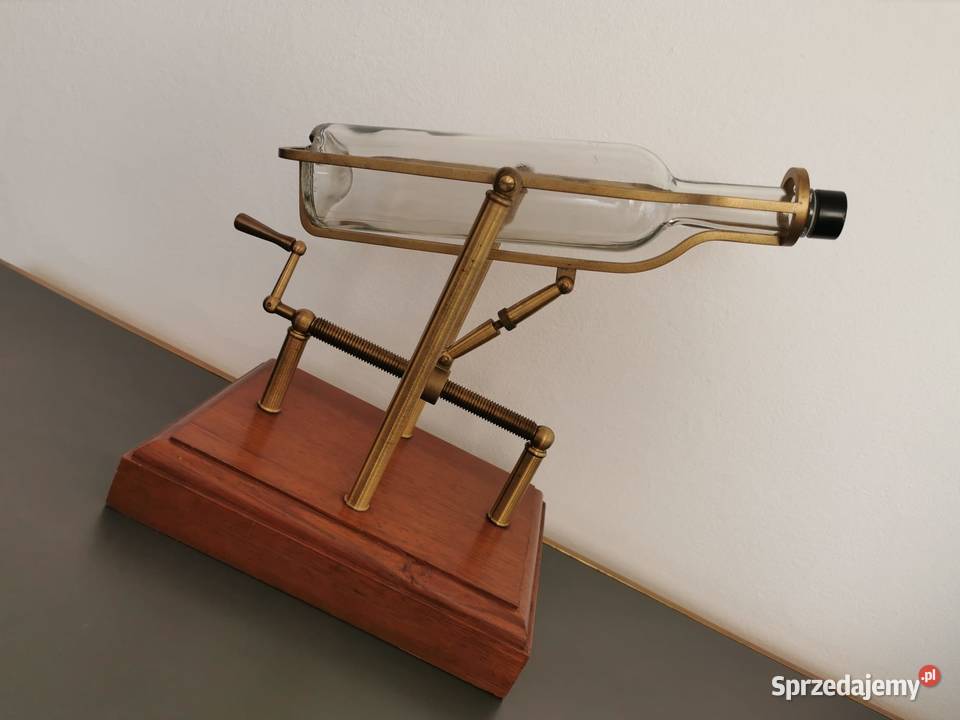 Regulowany stojak na butelkę alkoholu mosiądz Rzeszów