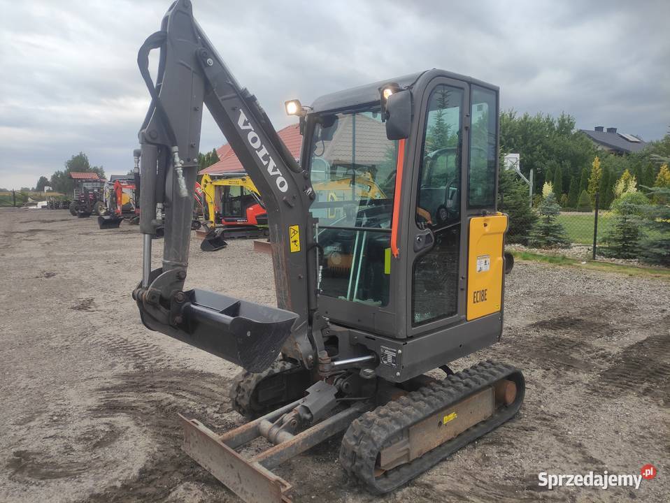 Volvo EC 18 E 700mtg 2020r rozsuwane gąsienice