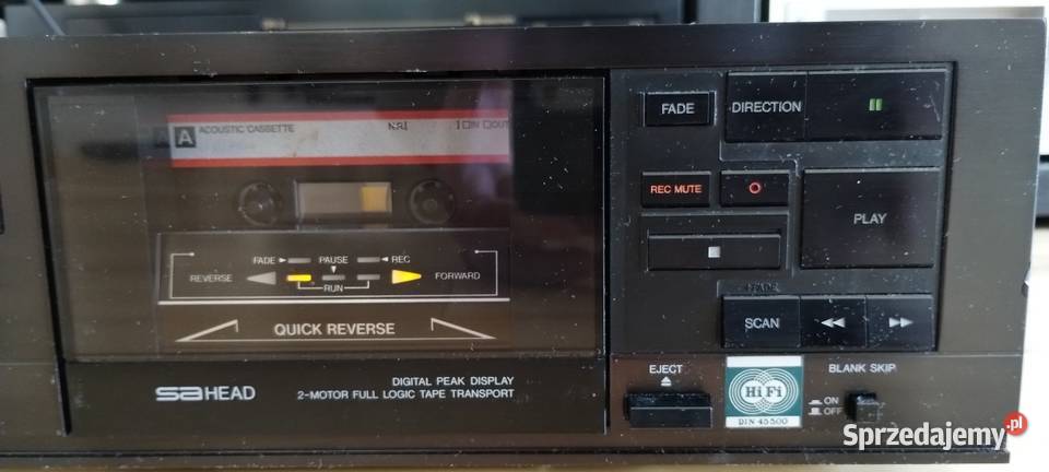Magnetofon deck autorevers JVC KDVR5