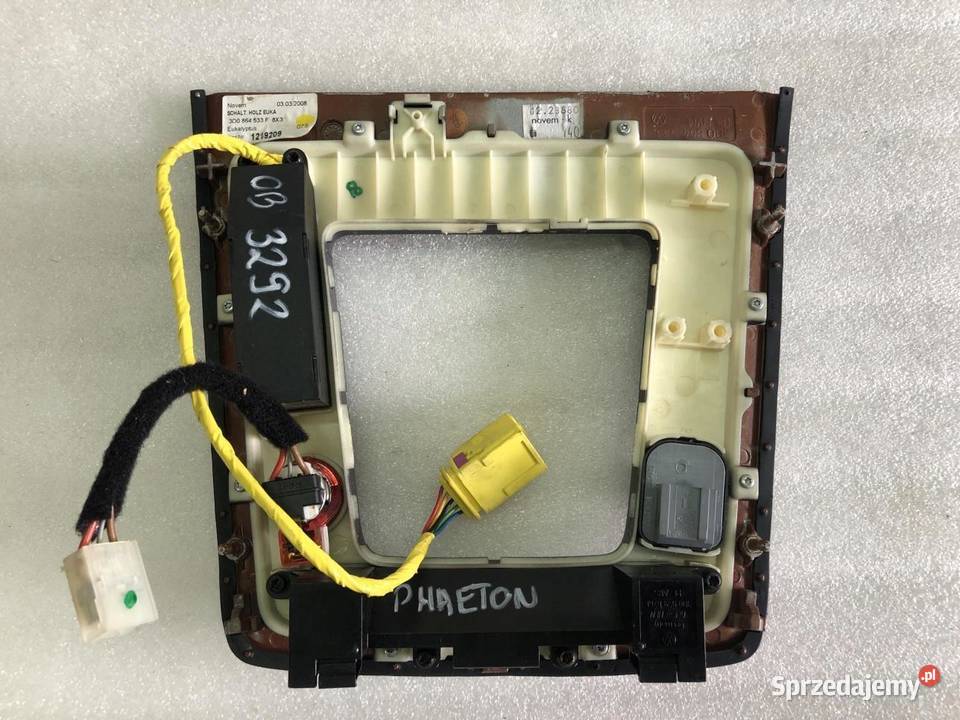 PANEL PRZEŁĄCZNIKÓW RAMKA 3D0864533F VW PHAETON sprzedam