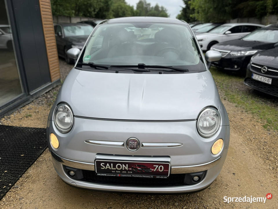 Fiat 500 13 MultiJet 1wł Climatronic Panorama ABS śląskie