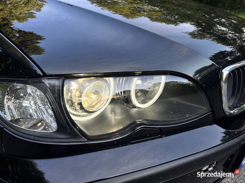 BMW e46 sedan lift 25 PBLPG manual BLACK sprzedam