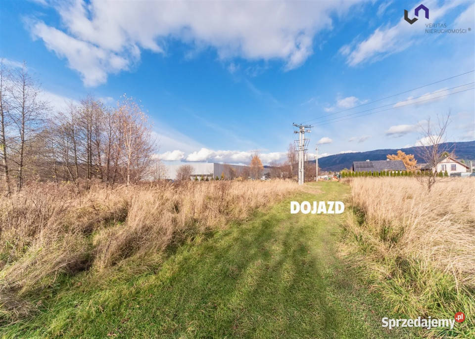 sprzedaży działki 1719m2 Wilkowice