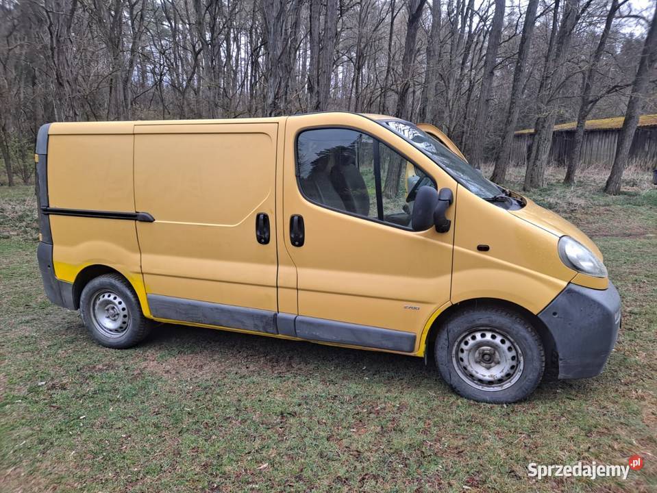 Opel Vivaro 2005 r 19 TDCi 120 wielkopolskie Chodzież