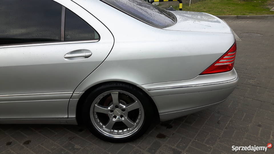 MercedesBenz W220 S320 AMG LPG Felgi CHROM Gdańsk