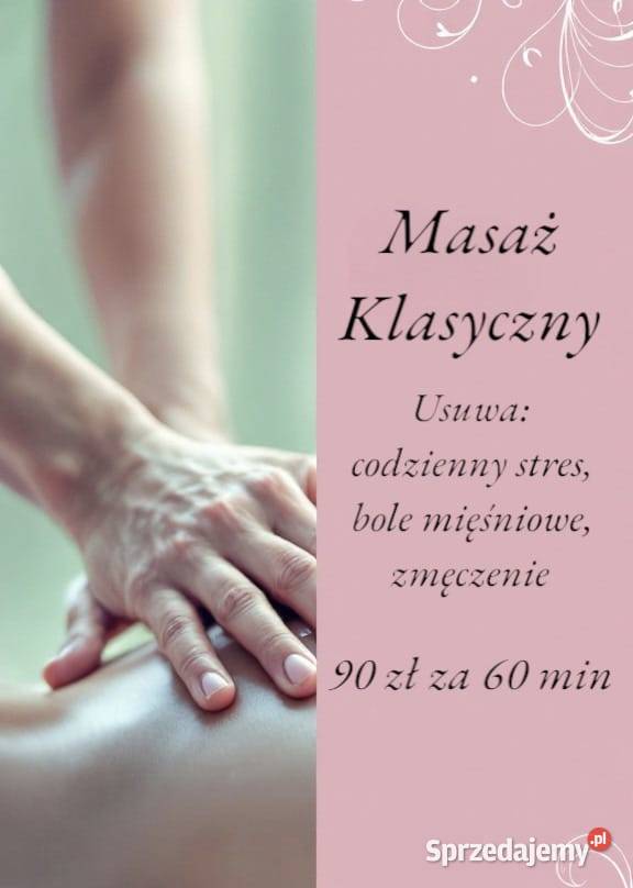 Masaż klasyczny z dojazdemmobilny masażmasaż Oświęcim