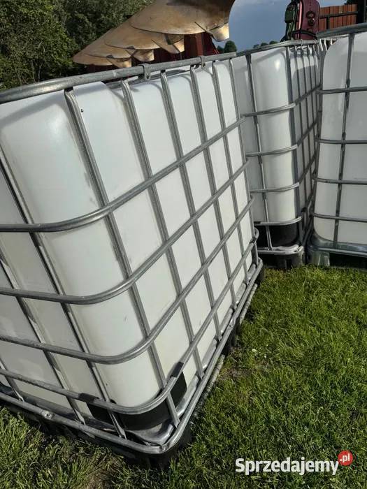 PROMOCJA Mauzer 1000L czysty metalowa rama Zbiorniki na deszczówkę Wrocław