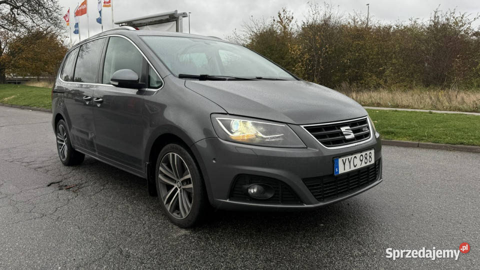 Seat Alhambra FRLine 4Drive 4x4 wersja full łopatki zmiany biegów