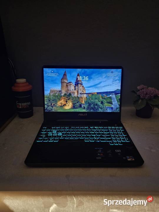 Laptop Asus TUF Gaming Ryzen 7 8x4GHz GTX 120Hz