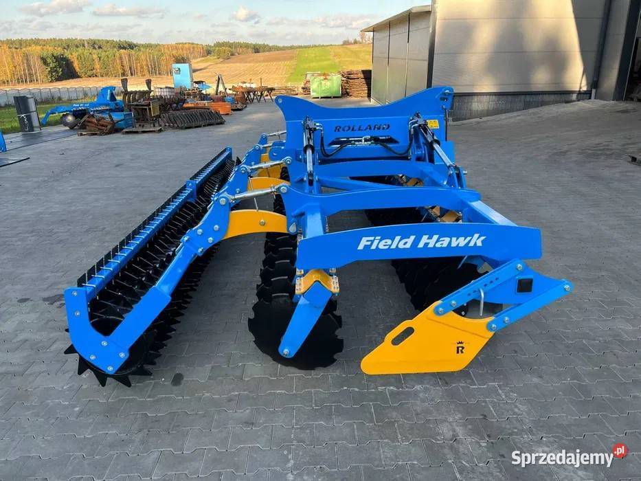Brona talerzowa CIĘŻKA hydrauliczna 5m ROLLAND łódzkie Przedbórz sprzedam