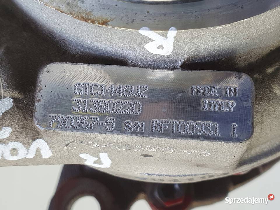 TURBOSPRĘŻARKA Volvo V40 II 20 D3 turbo 31380220 Rudka