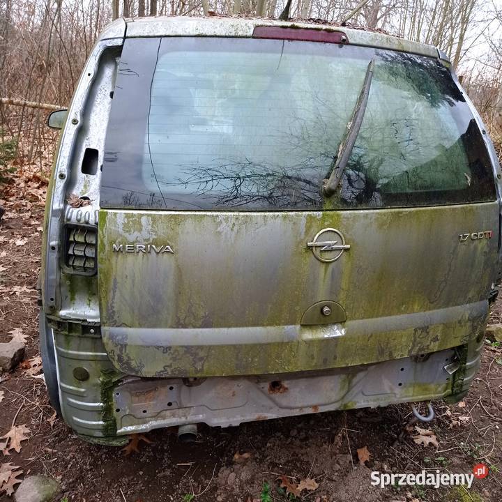 Opel Meriva całość części kolor z163 diesel Szprotawa